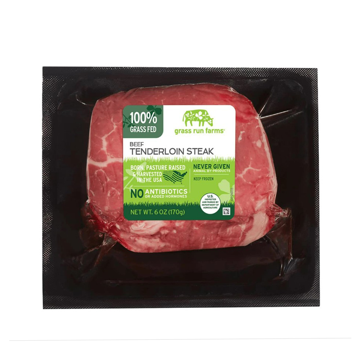 Grass Run Farms Beef Tenderloin Steak Weee!