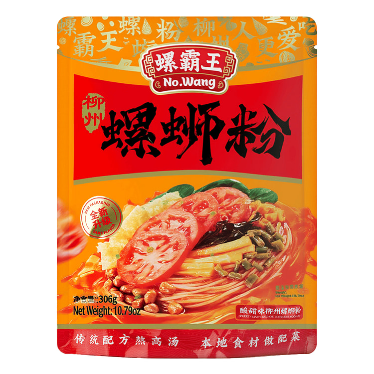 螺霸王 柳州螺蛳粉 番茄味 306 克