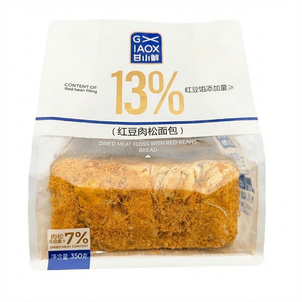 Red Bean & Meat Floss Toast 350 g