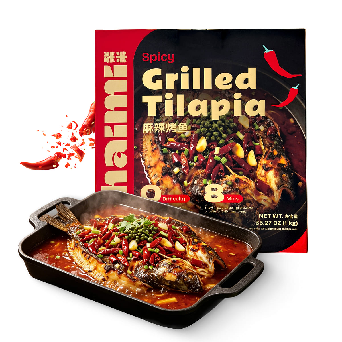 Chaimi Spicy Tilapia 2.2 lb