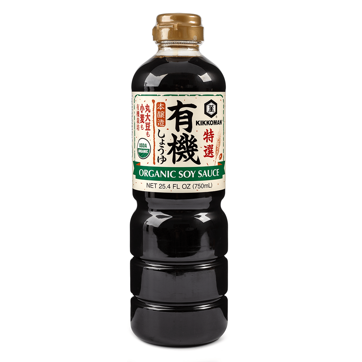 万字 有机酱油 750 毫升