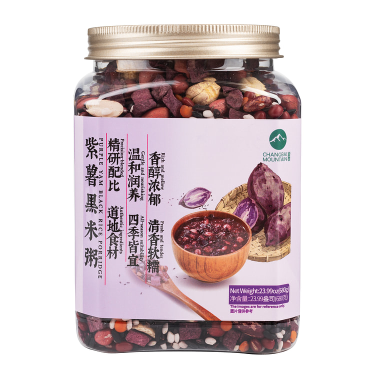 长白山 紫薯黑米粥 煲粥料 680 克