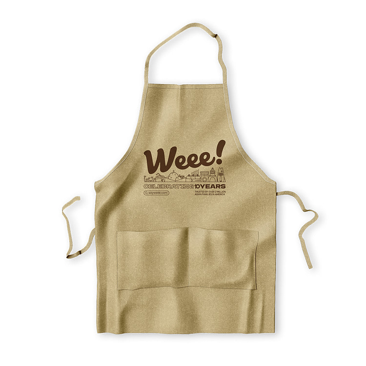 Weee 10 周年限定版围裙 1 份