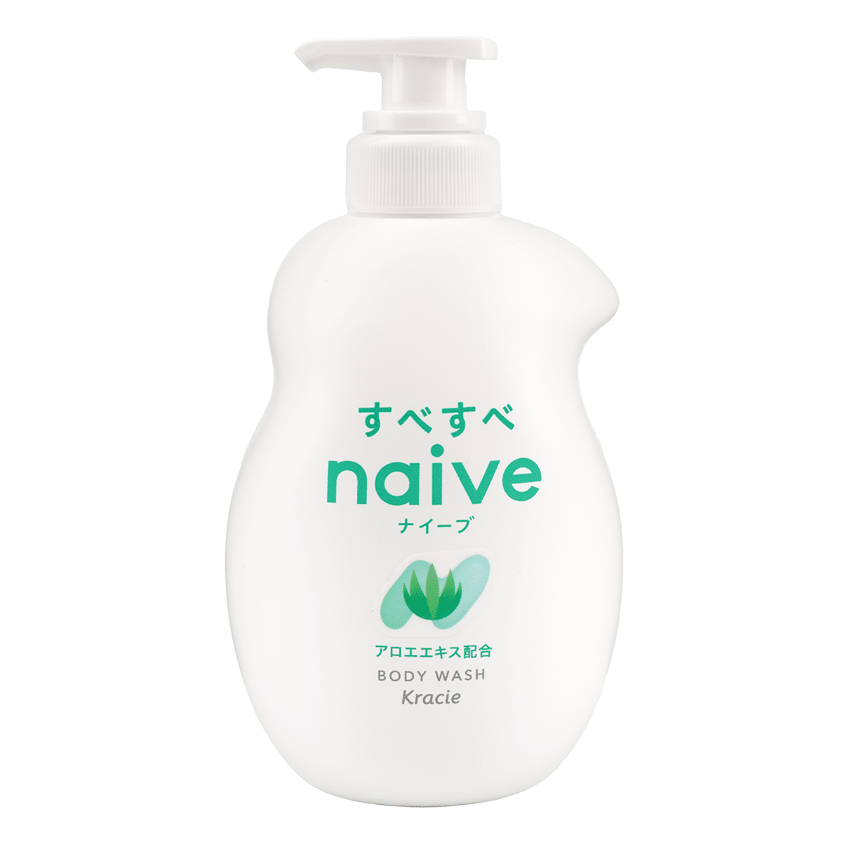 Kracie Naive Body Soap Aloe 530 ml
