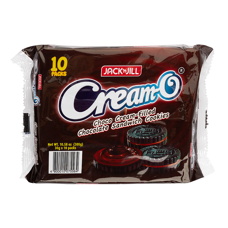 Jack 'n Jill Cream-O Choco Cream Filled Sandwich Cookies 330 克
