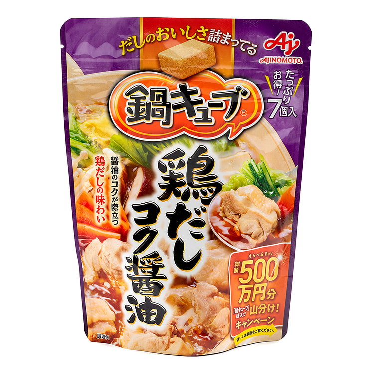 味之素鸡肉高汤浓酱油火锅底料 7 块 73 克