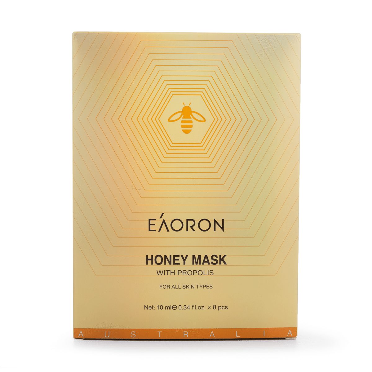 Máscara de Mel EAORON 10ml*8 1 Caixa de