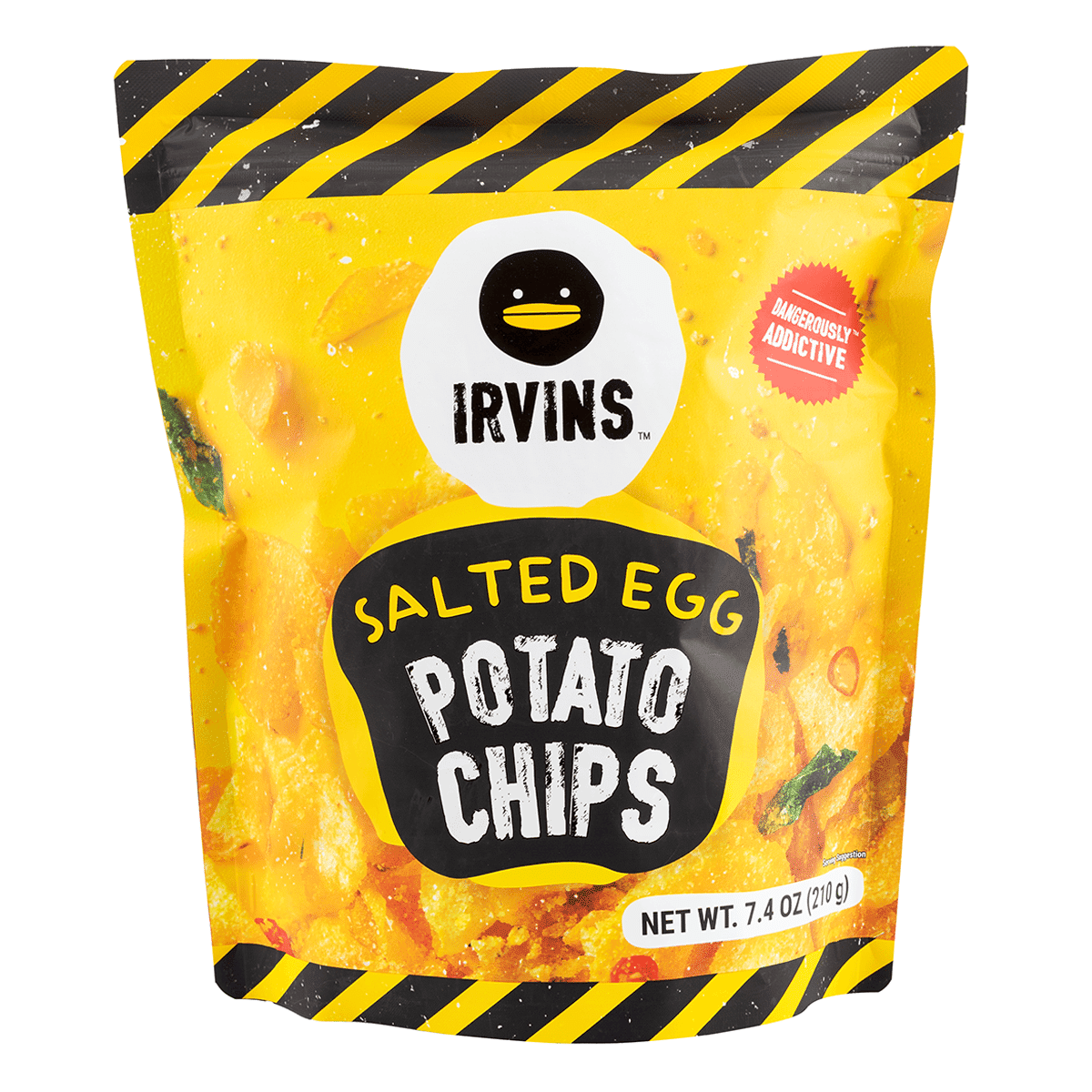 Irvin 포테이토칩 짭짤한 계란맛 210 그램