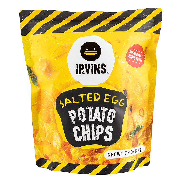 Irvins Salted Egg Potato Chips 210 g