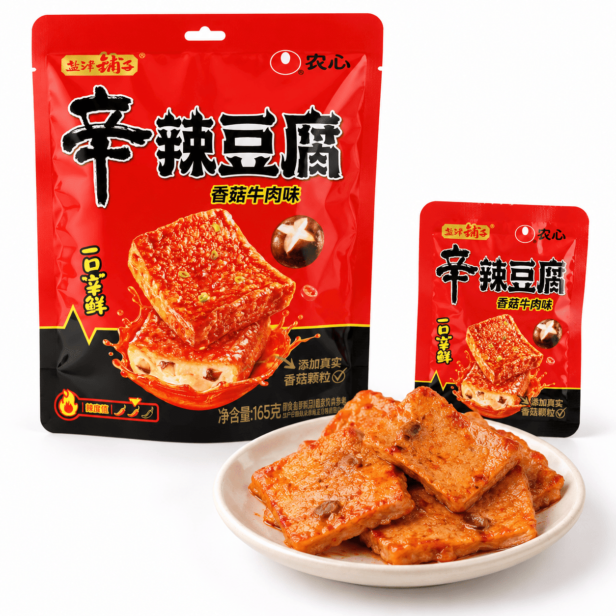 YanJin shop Spicy Tofu 165 g