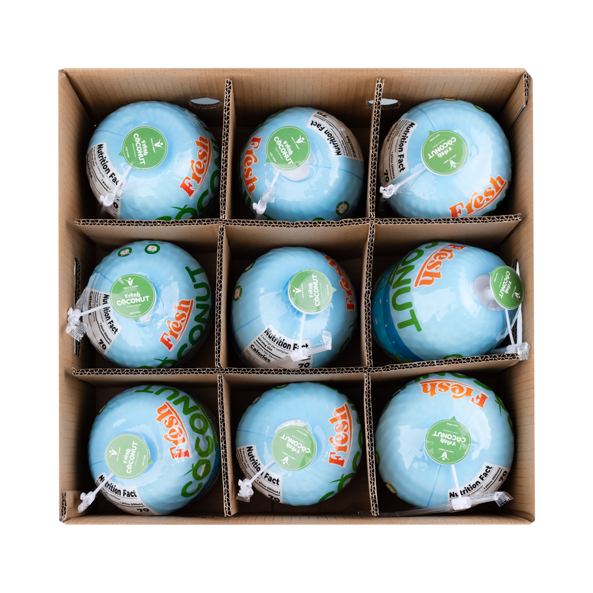 EZ Open Vietnam Siamese Coconuts 9ct 9 カウント - Weee!