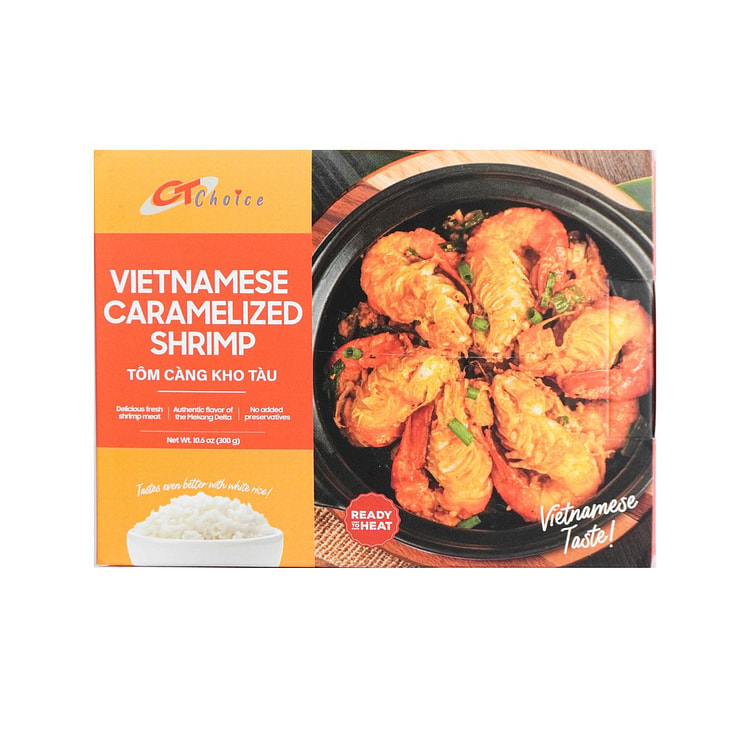 CT Choice Vietnamese Caramelized Shrimp, Frozen 300 克