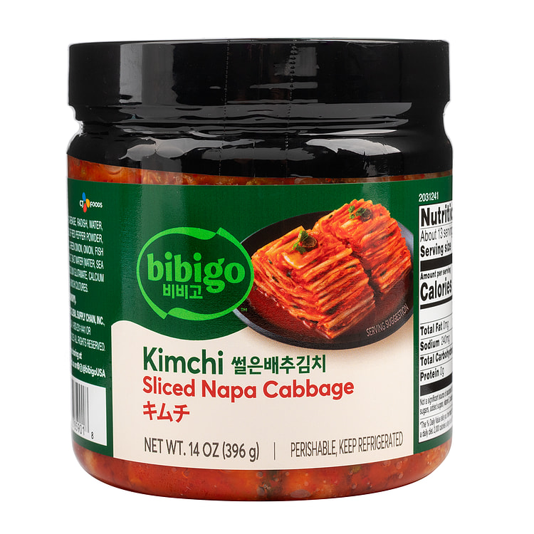 CJ Bibigo 切片辣白菜 14 盎司