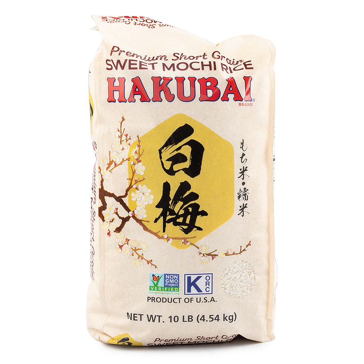 白梅 日式糯米  大包 10 磅