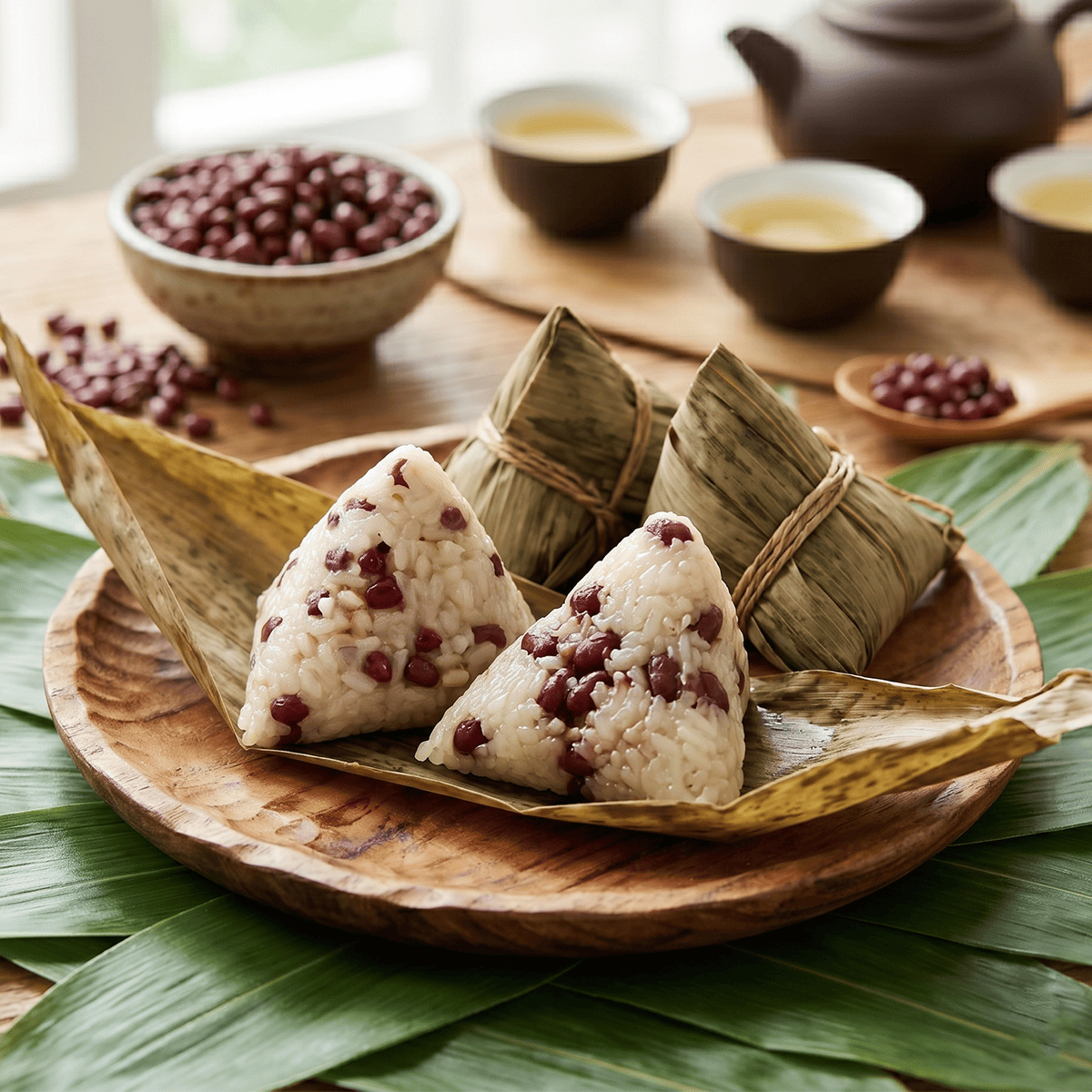 Get Wu Fang Zhai Sticky Rice Dumpling with Red Beans 6pcs 300 g