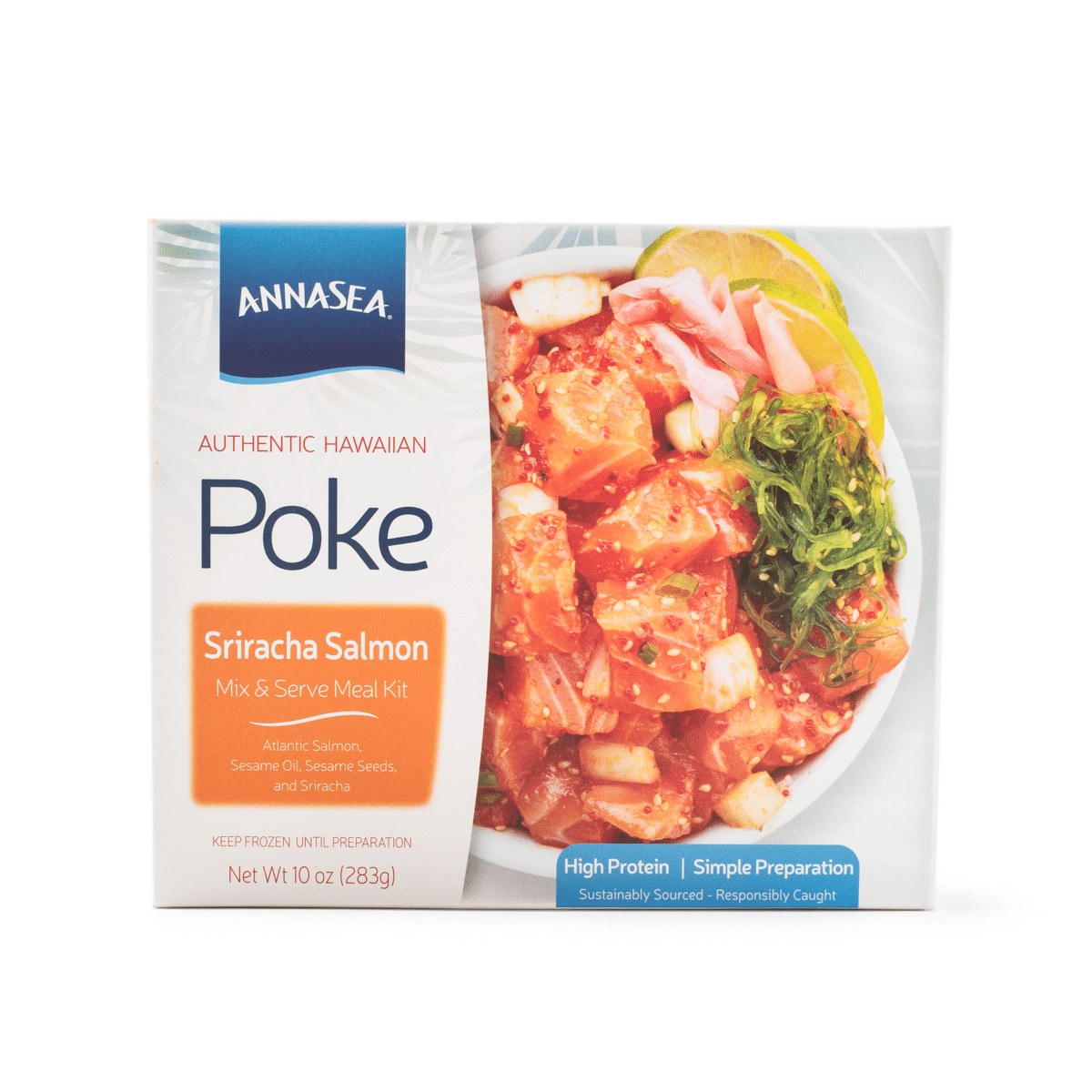 Poke Hawaiano de Salmón Sriracha Annasea 10 onza(s)