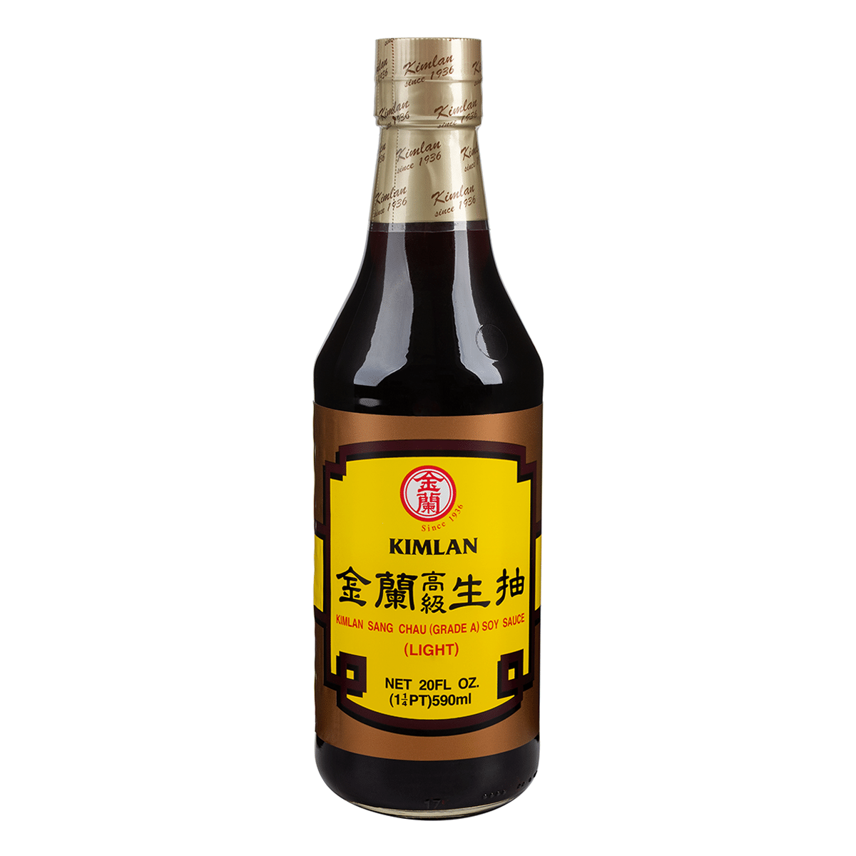Kimlan Grade-A Light Soy Sauce 20 fl.oz