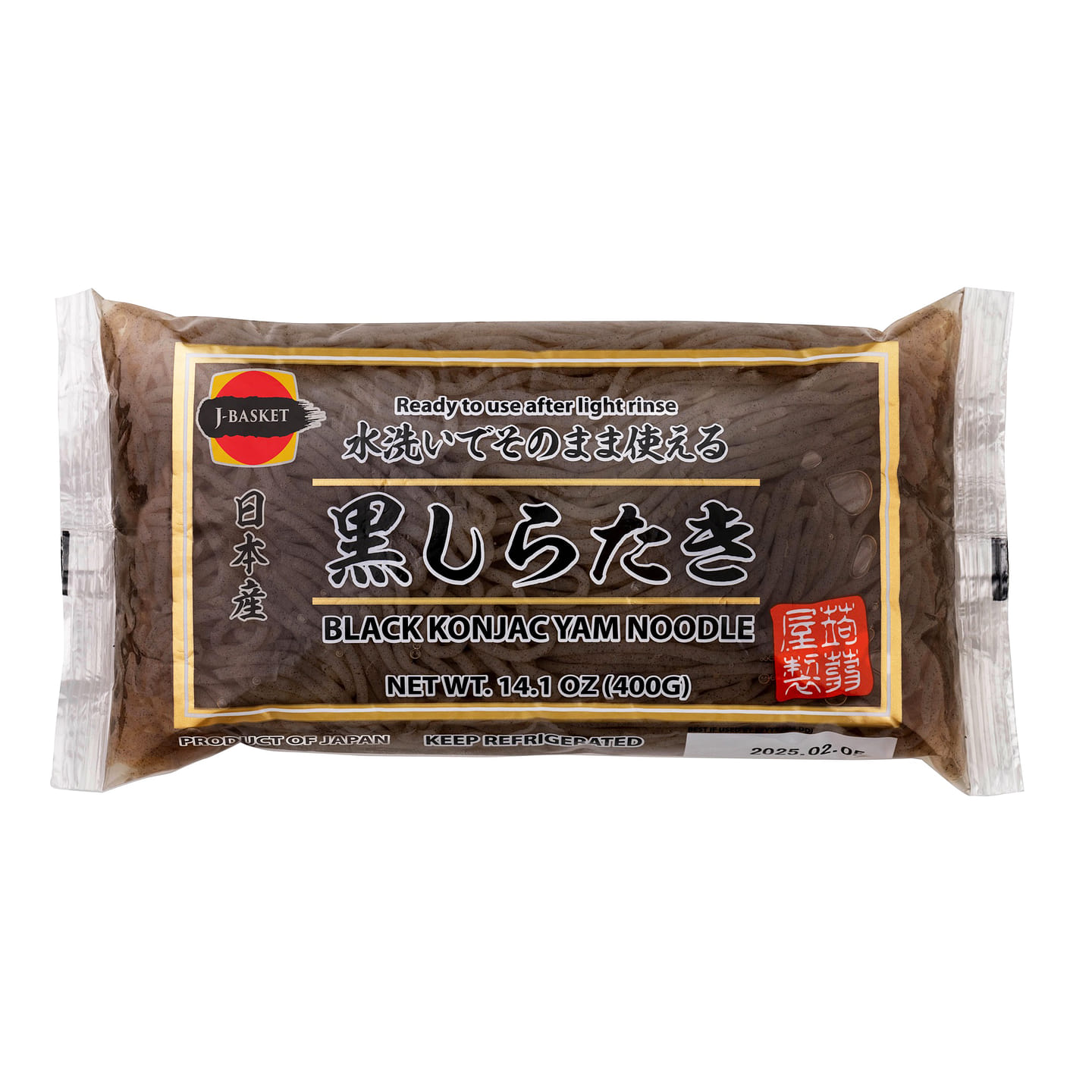 J-Basket 黒しらたき 糸こんにゃく 400 グラム