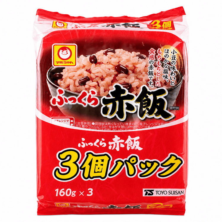 Microwavable Red Rice 3P 480 g