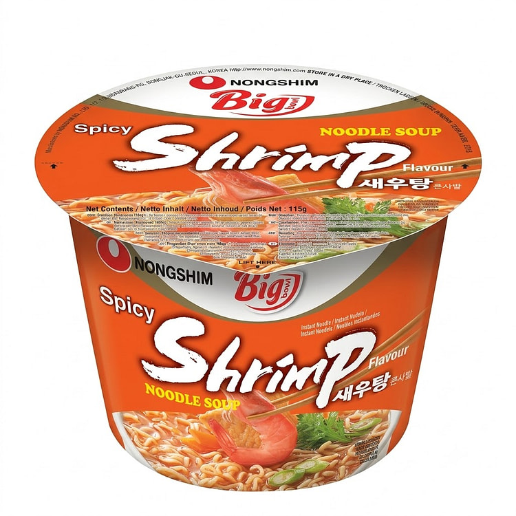 NONGSHIM Spicy Shrimp Big Bowl 95 g