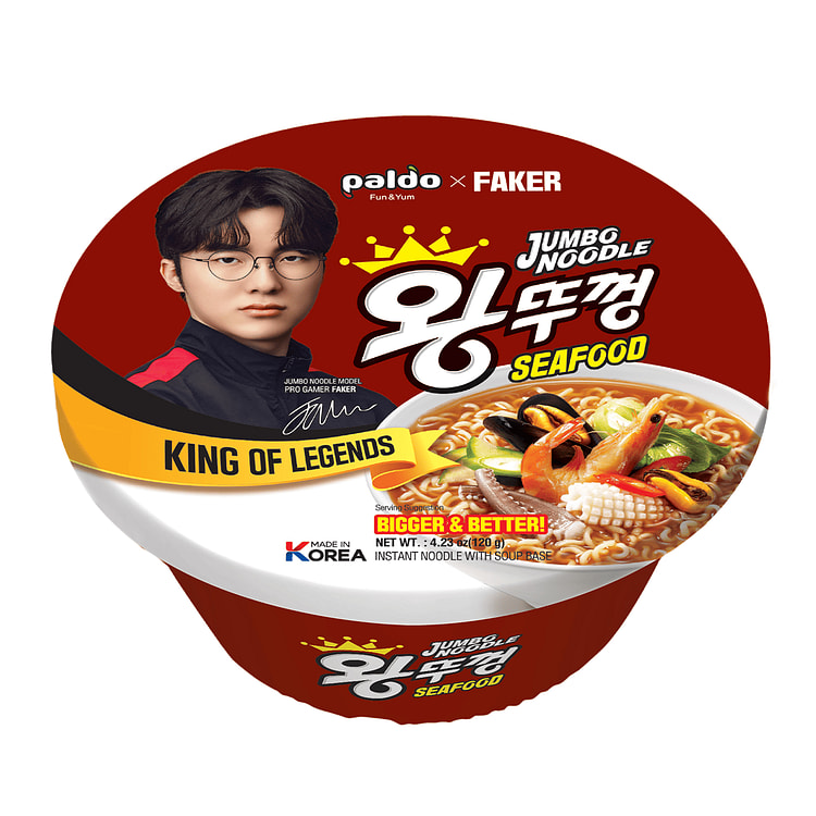 PALDO JUMBO NOODLE SEAFOOD 4.23 盎司