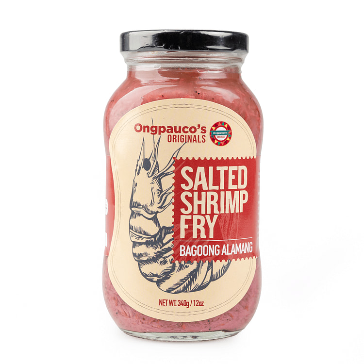 Ongpauco's Bagoong Alamang (Salted Shrimp Fry) 340 g