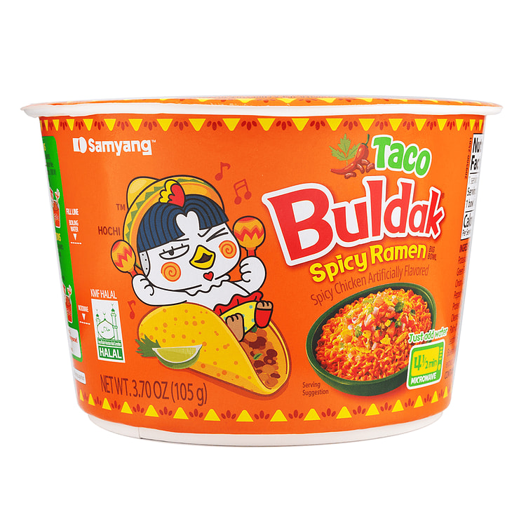 SAMYANG Buldak Taco Ramen 105 g