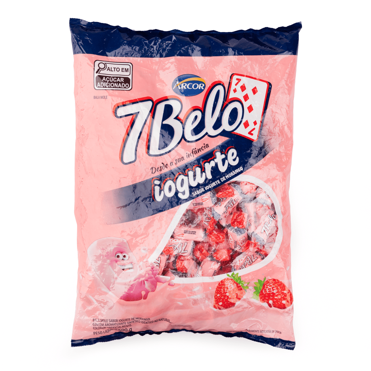 Bala 7 Belo de Iogurte 500 g