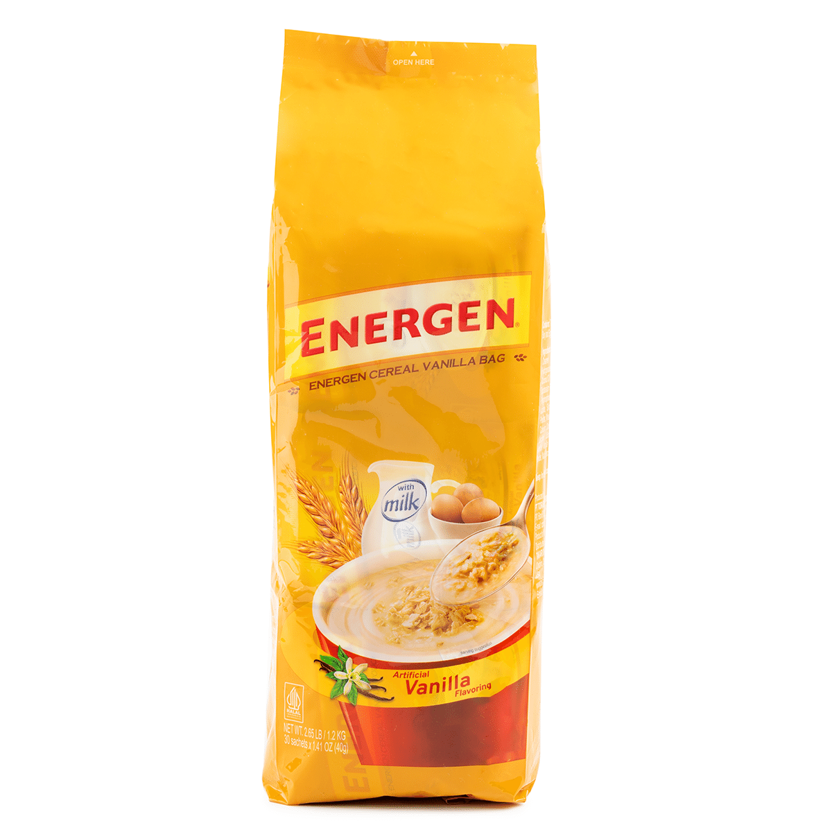 Energen Cereal Mix with Milk Vanilla 8pk 2.65 lb