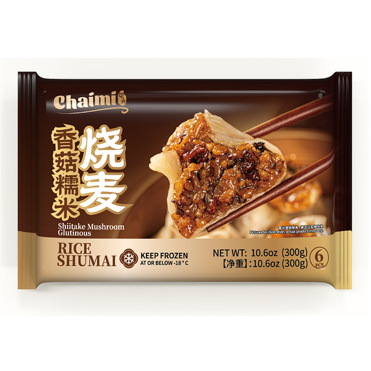 柴米 香菇糯米烧麦 6个/包 300 克