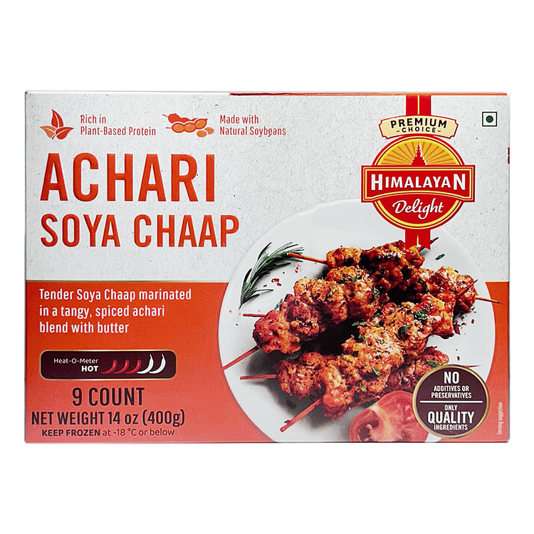 Himalayan Delight Achari Soya Chaap 14 oz