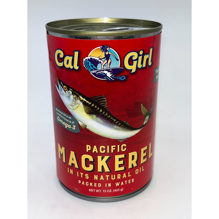 Cal Girl Pacific Makerel 15 onza(s)