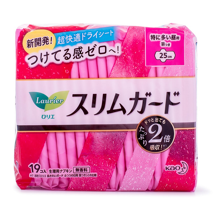 花王 乐而雅 瞬吸轻薄日用卫生巾(25cm 19片)