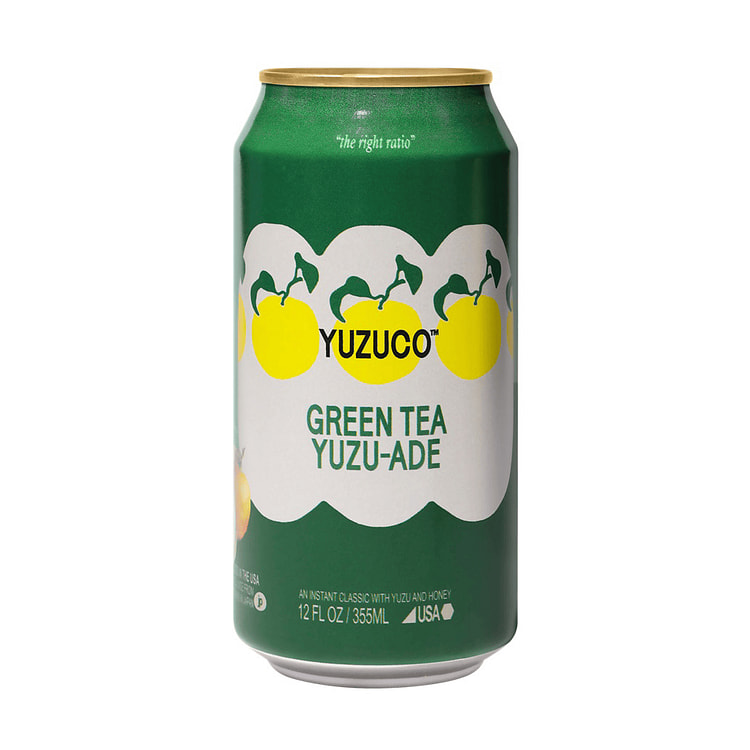 Yuzuco Green Tea Yuzu-Ade 12 fl.oz