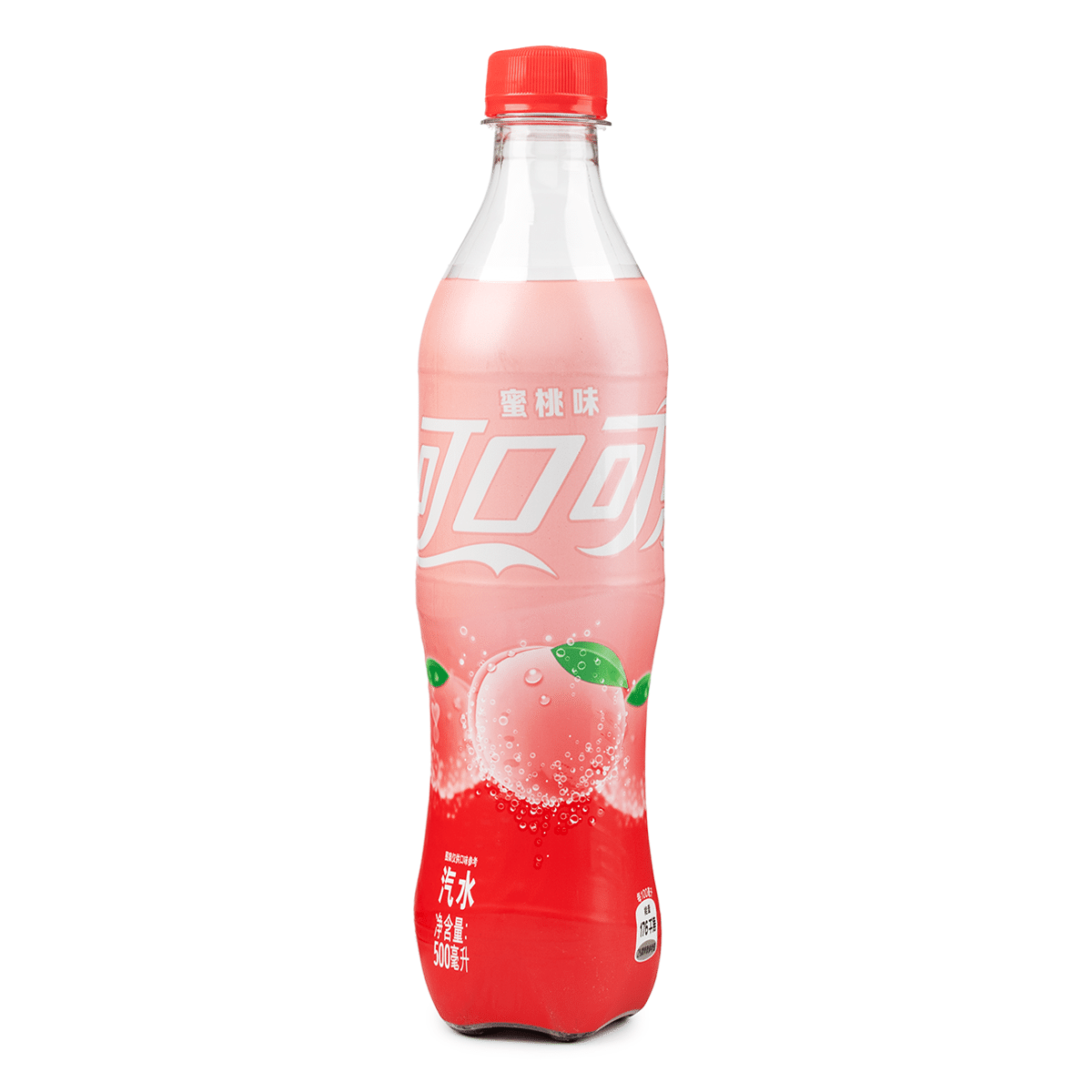 可口可乐 蜜桃味汽水 500 毫升