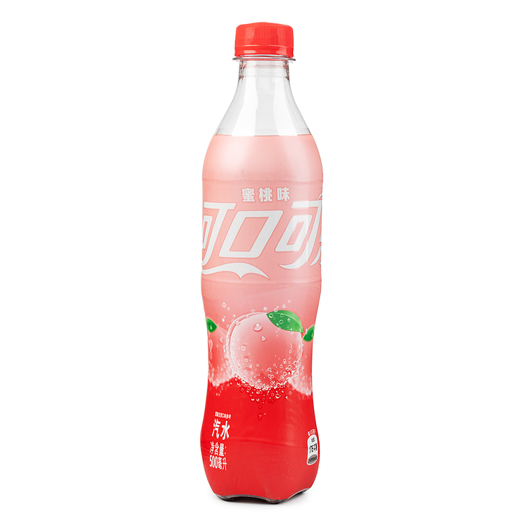 可口可乐 蜜桃味 500 毫升
