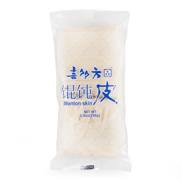 Wonton Skin Wrappers, Frozen 250 g (min 2)