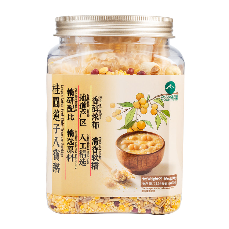 长白山 桂圆莲子八宝粥 煲粥料【养生人必备】 600 克