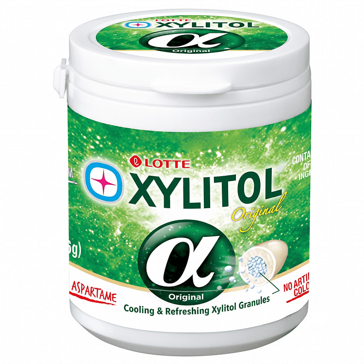 LOTTE Xylitol Alpha Gum (Original) 86 g