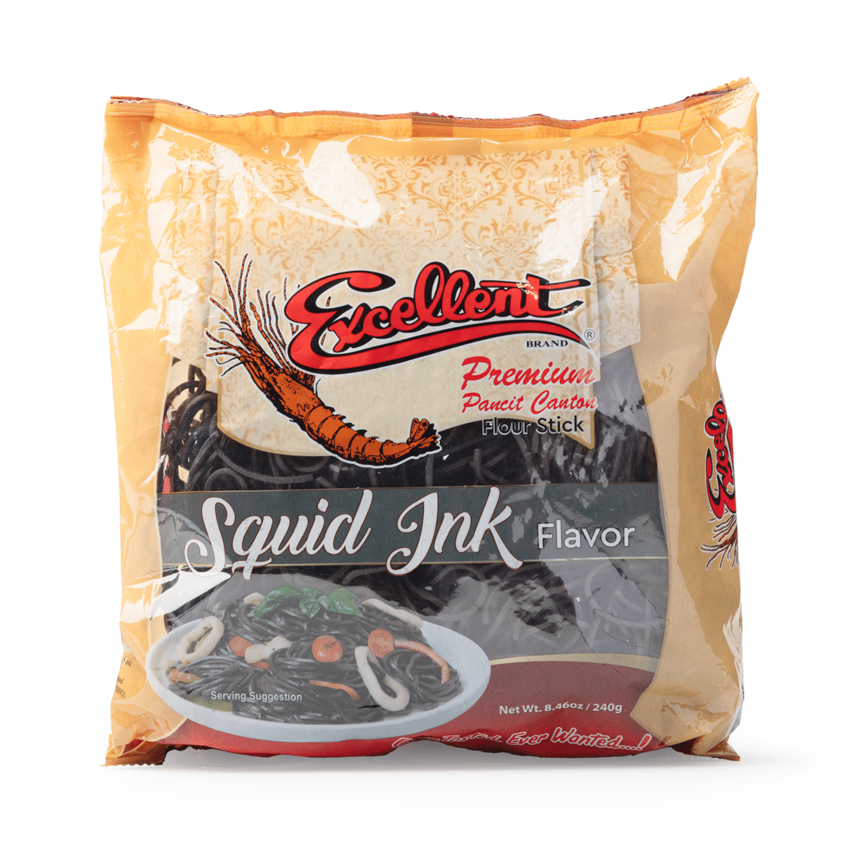 Excellent Pancit Canton Squid Ink Flavor 8.46 oz