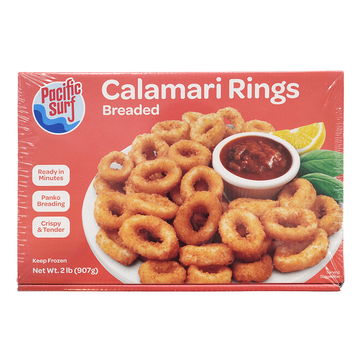 Anéis de Lula Empanados 2 lb