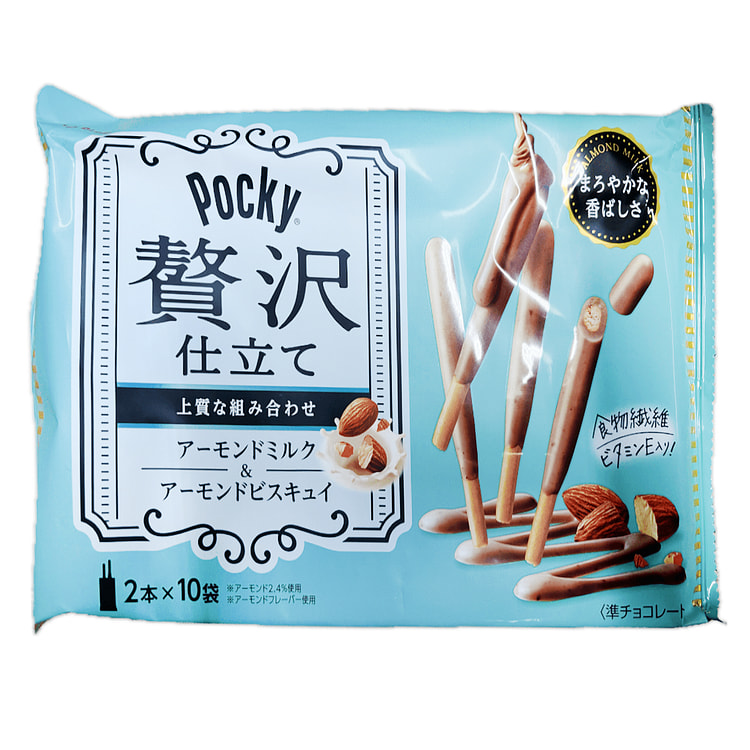 Glico Pocky Zeitaku Almond Milk 110 克