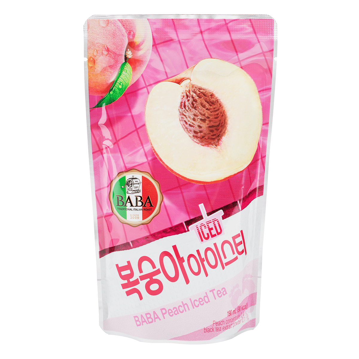 BABA Peach Iced Tea 190 ml