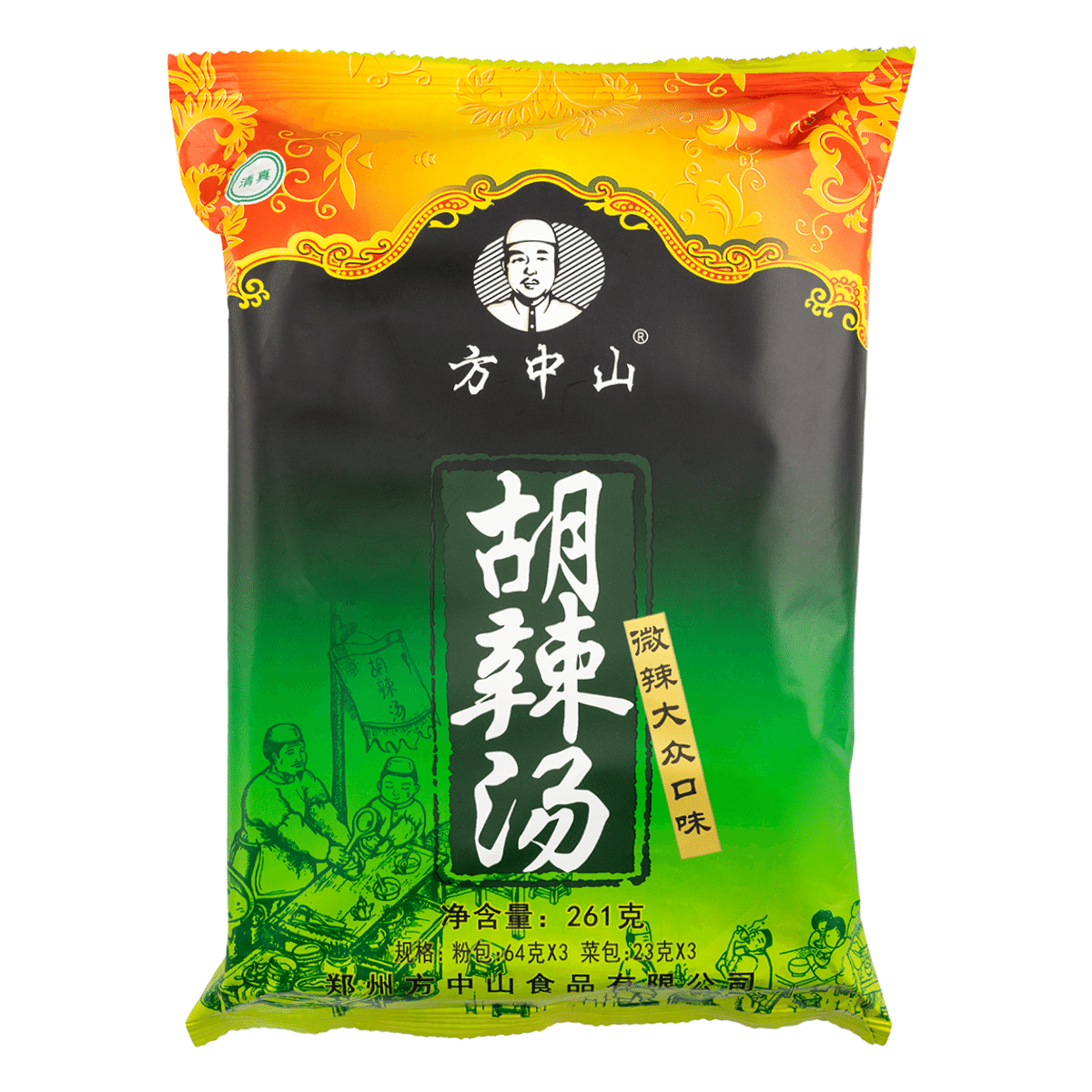 Sopa Hu La Tang, Sabor Popular Ligeramente Picante 261 g