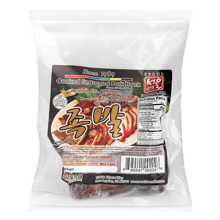 SEOUL SOONDAE Braised Pork Hock 1.25 磅