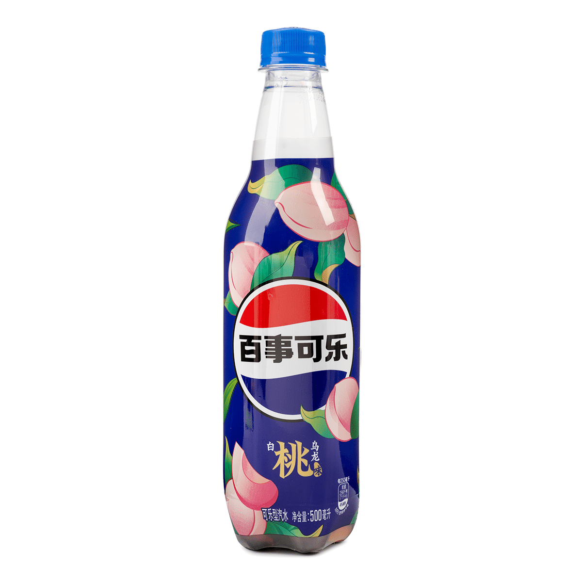 百事可乐 白桃乌龙 500 毫升