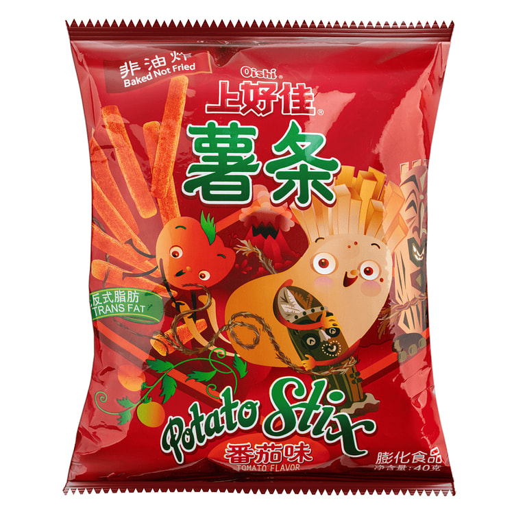 Oishi Potato Stix, Tomato Flavored