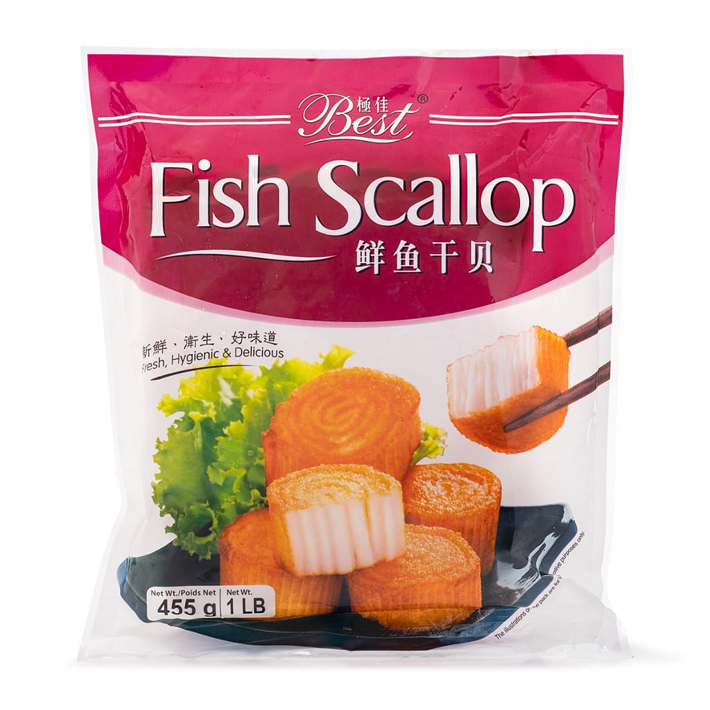 Best Fish Scallop Frozen 455 g