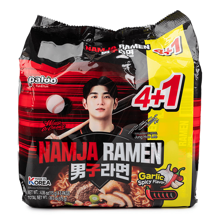 八道 男子拉面 115 克*5 包