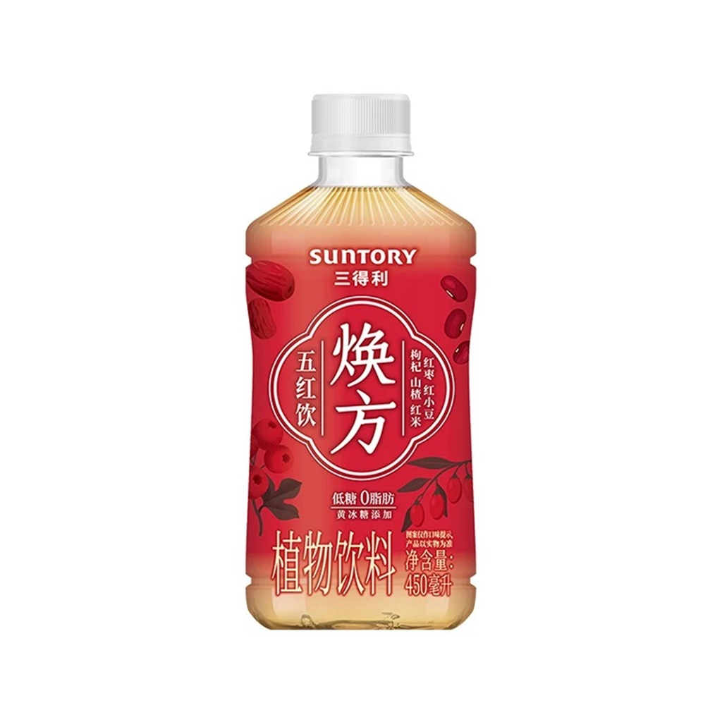 三得利 焕方 五红饮养生茶饮料 450 毫升 - Weee!